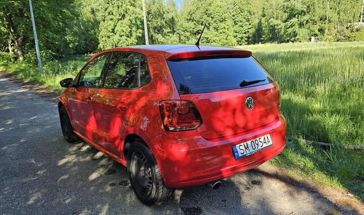 Volkswagen Polo cena 22500 przebieg: 222500, rok produkcji 2013 z Mysłowice małe 46